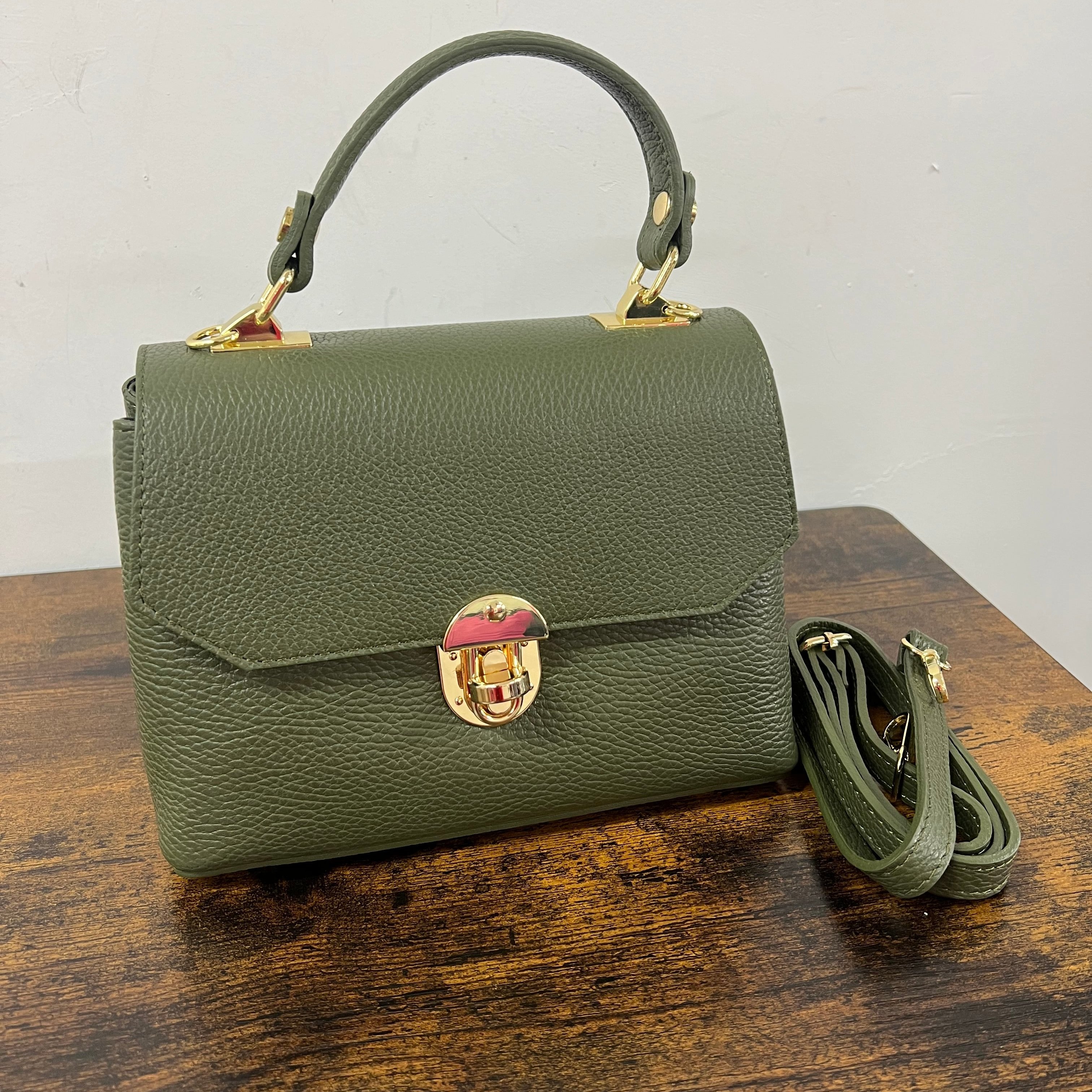 Clarissa military green mini