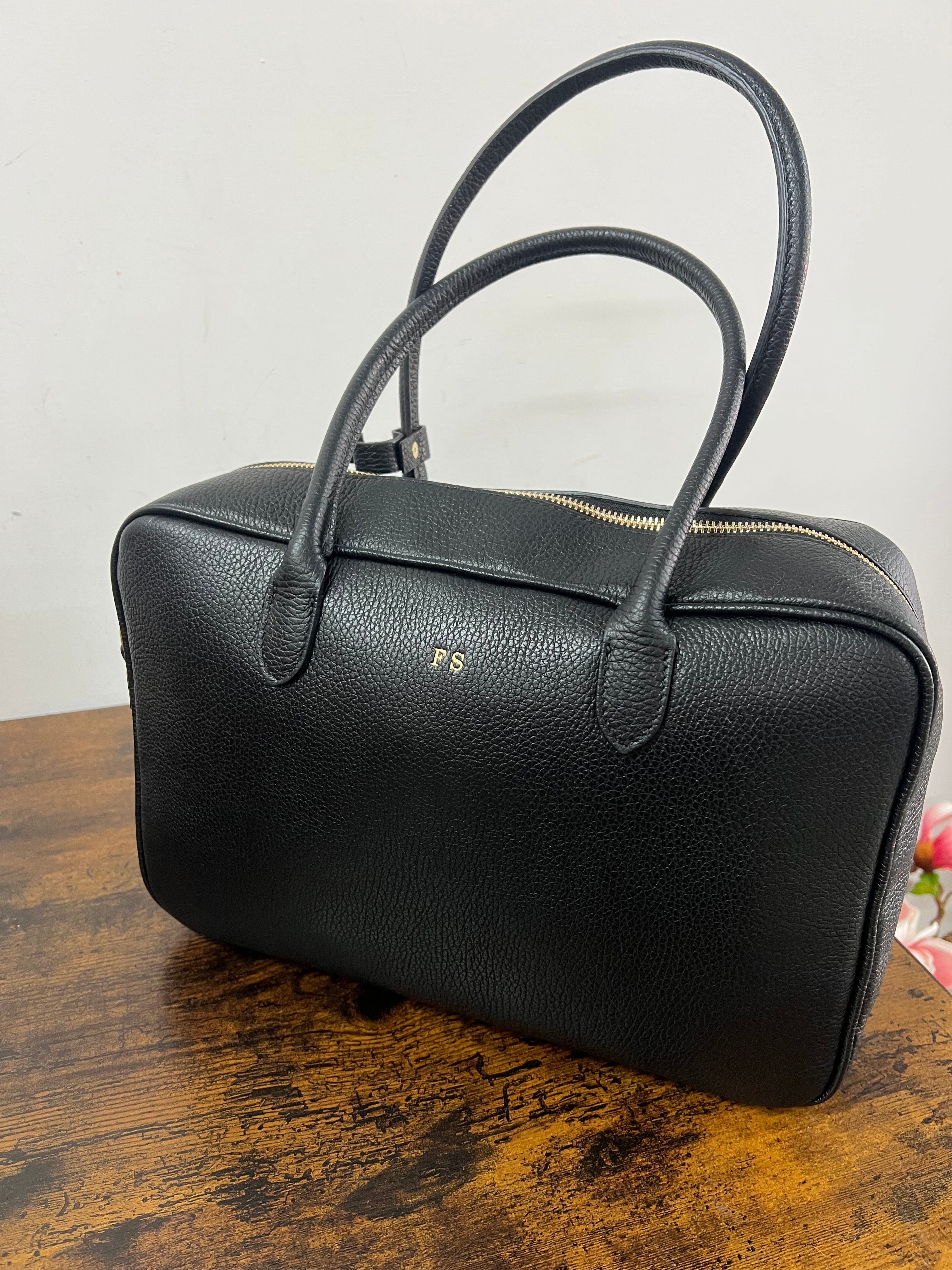 Maxi Star black briefcase