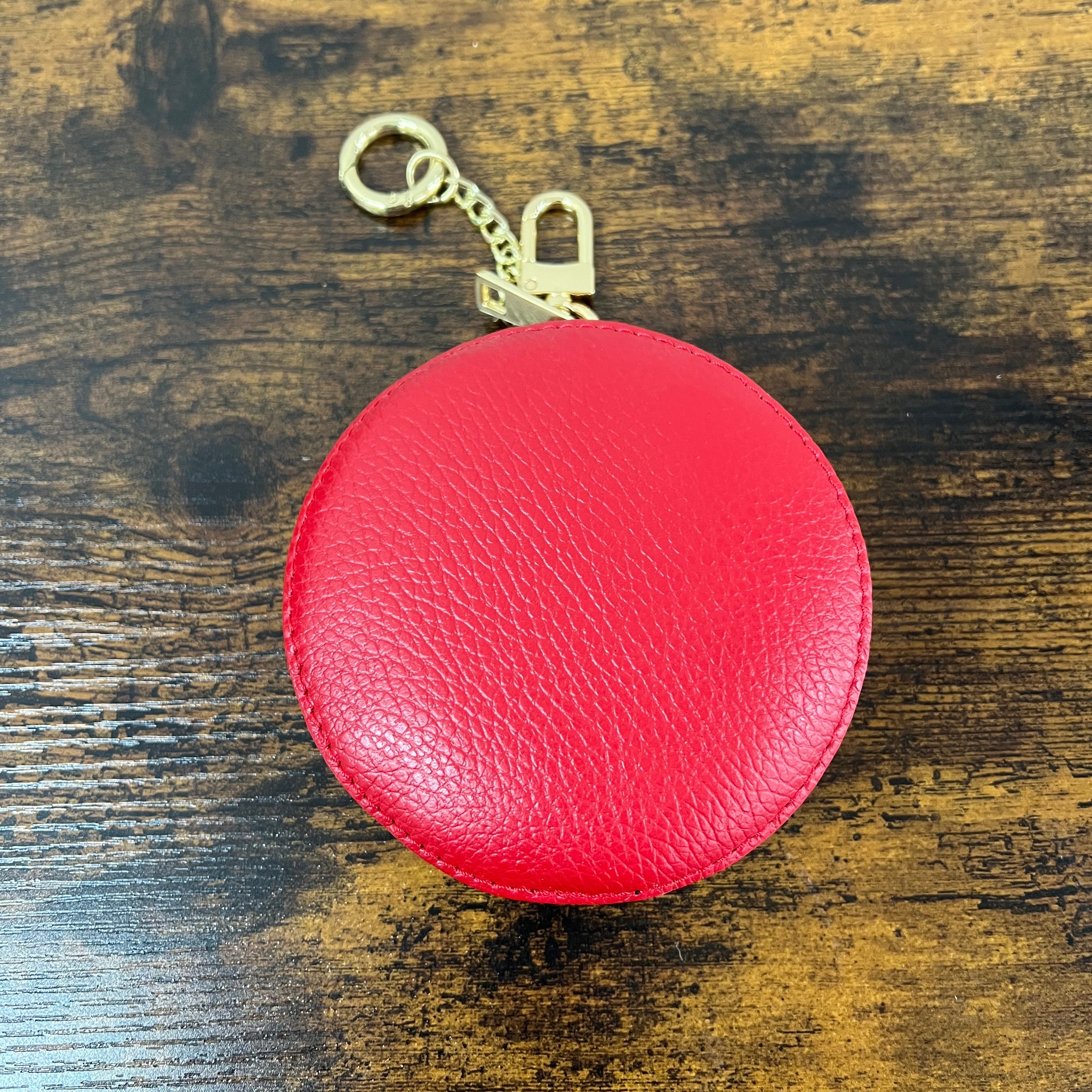 Rotondo zip rosso
