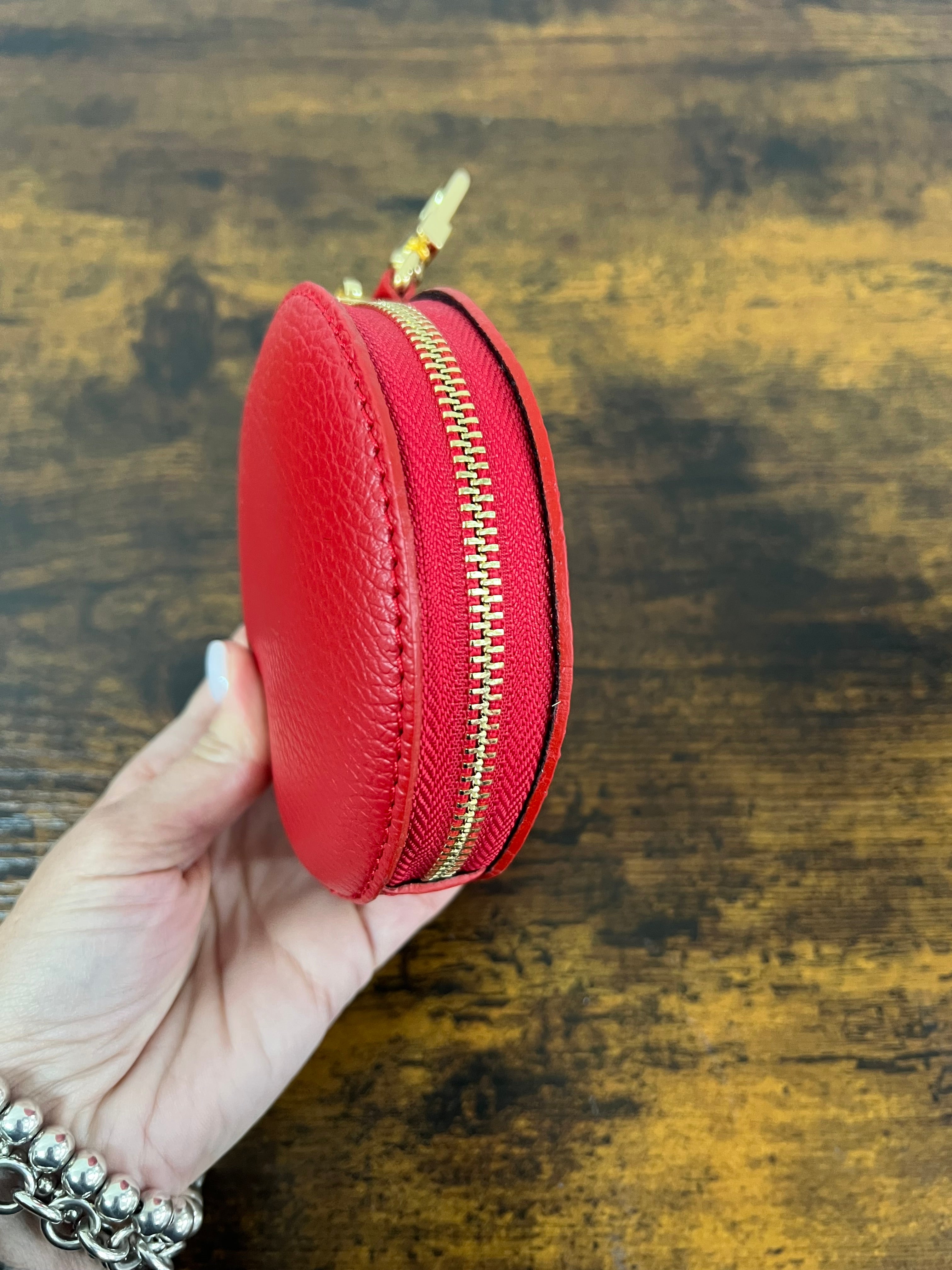 Rotondo zip rosso