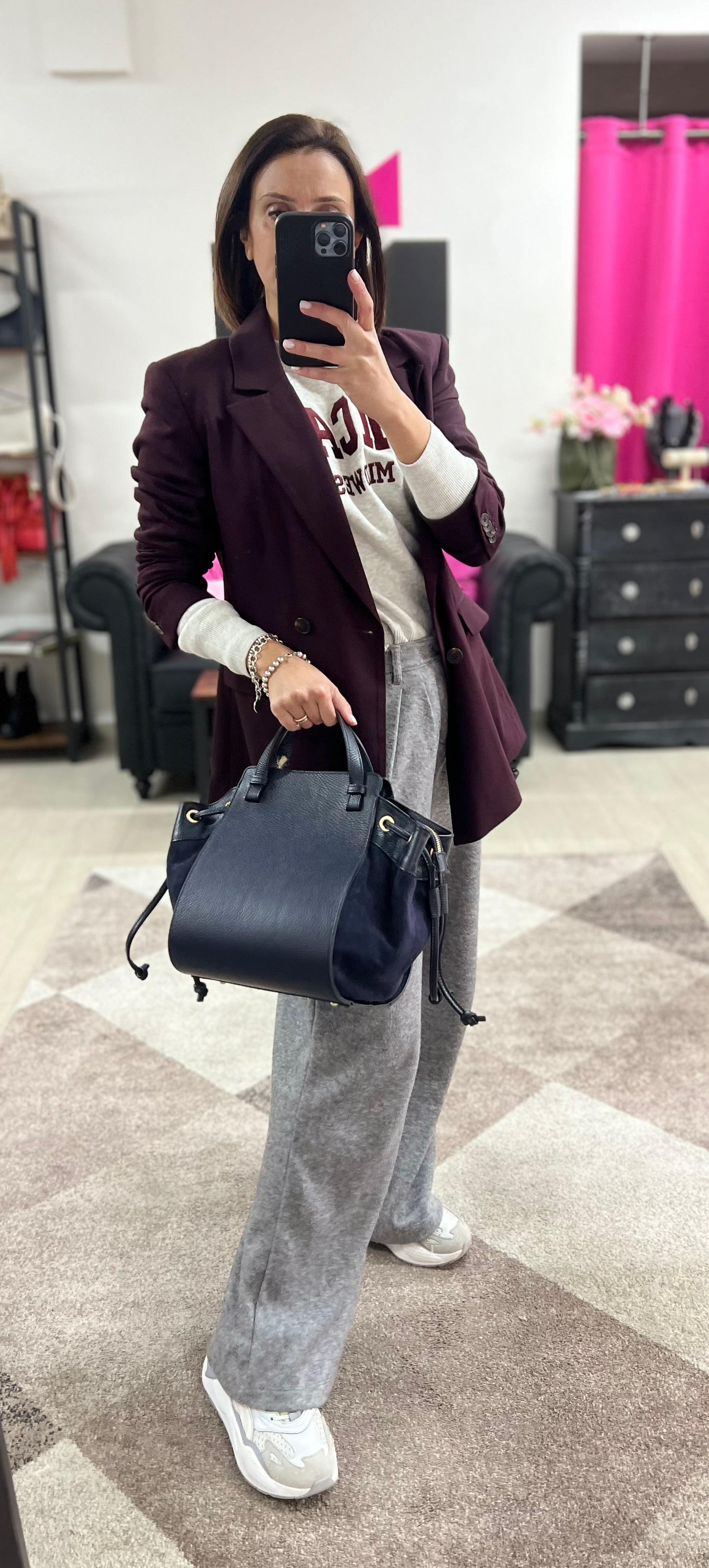 Tote Scarlett blu navy