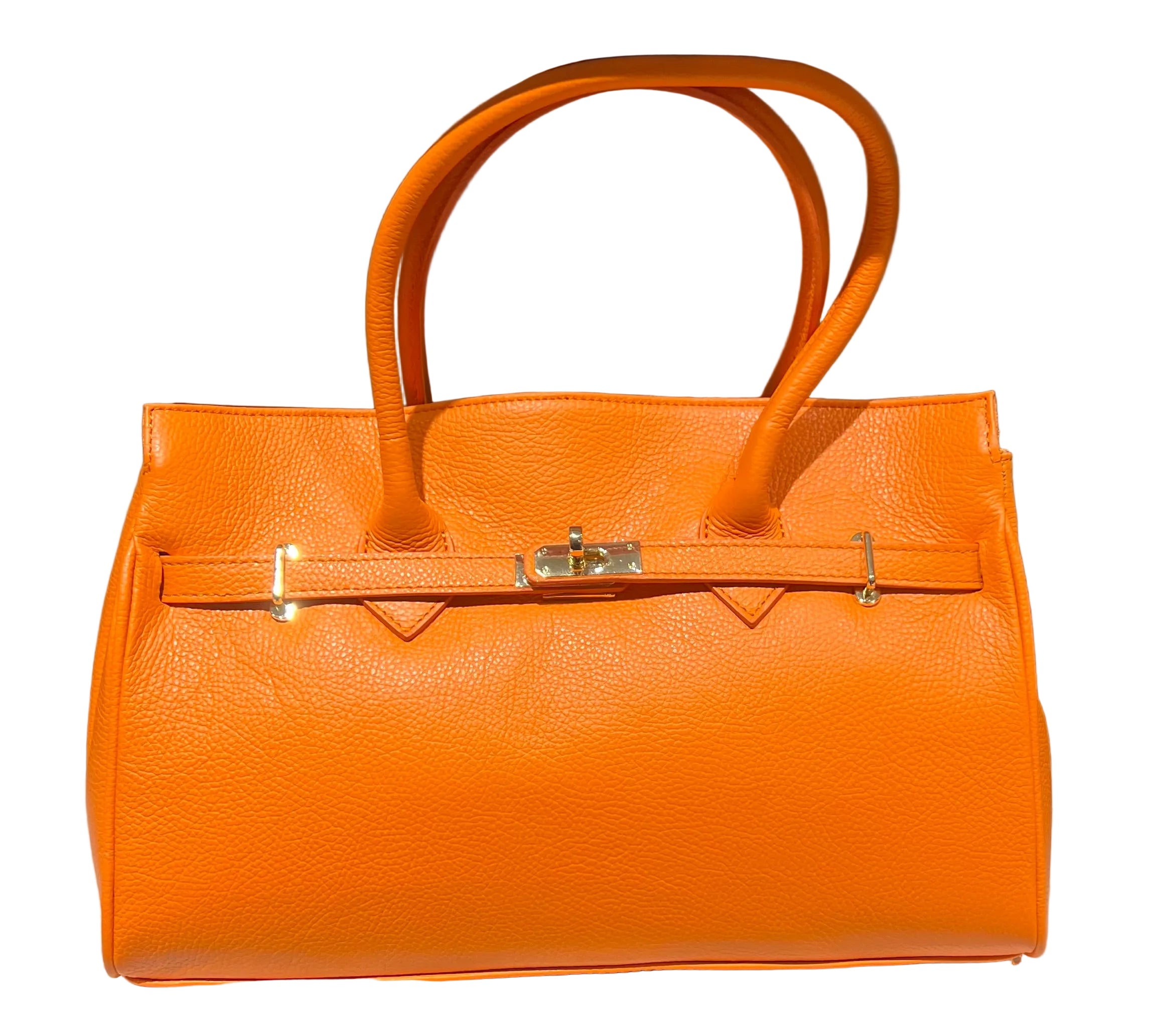 Shopper horse basic arancio