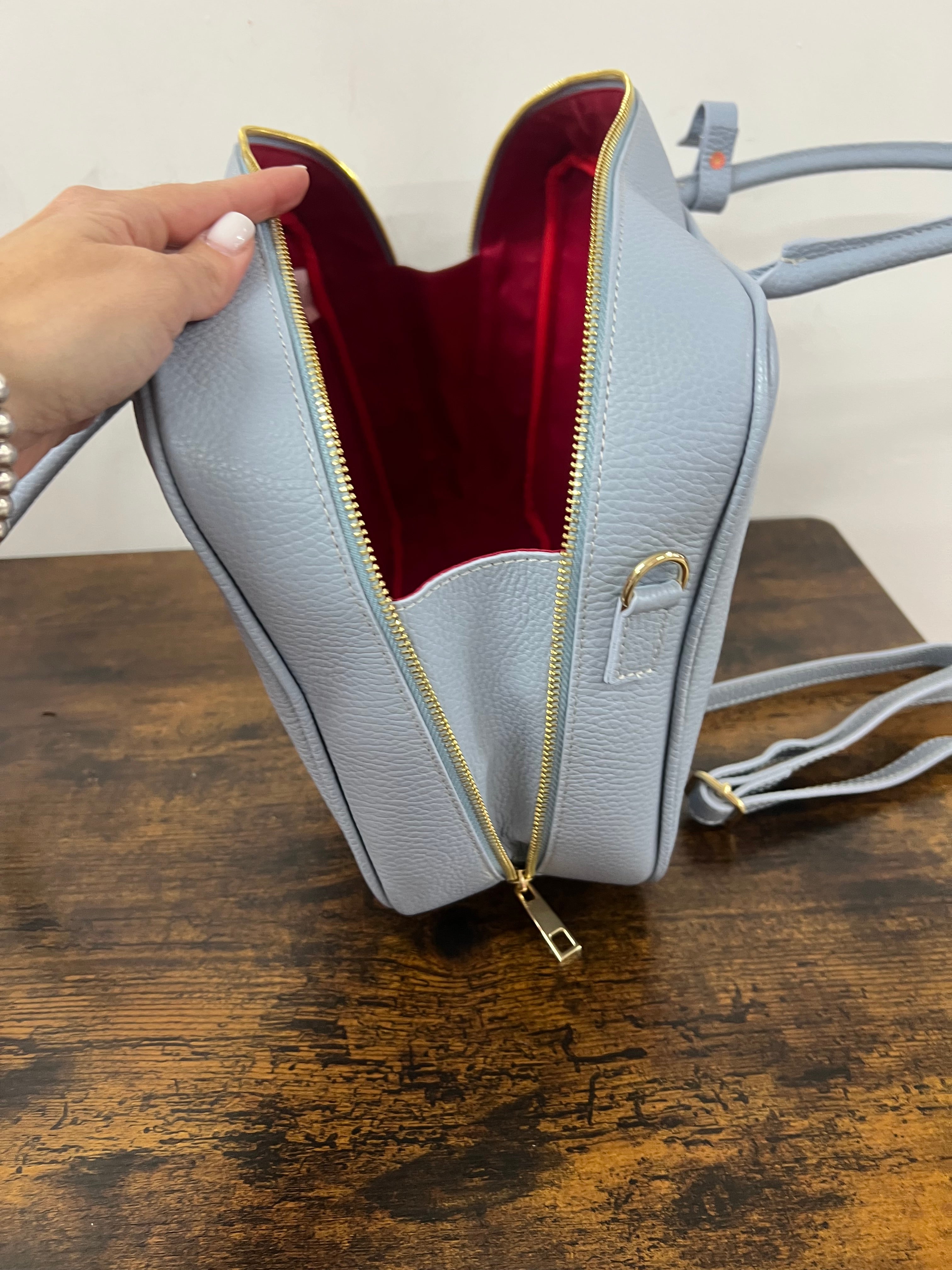Light blue star briefcase