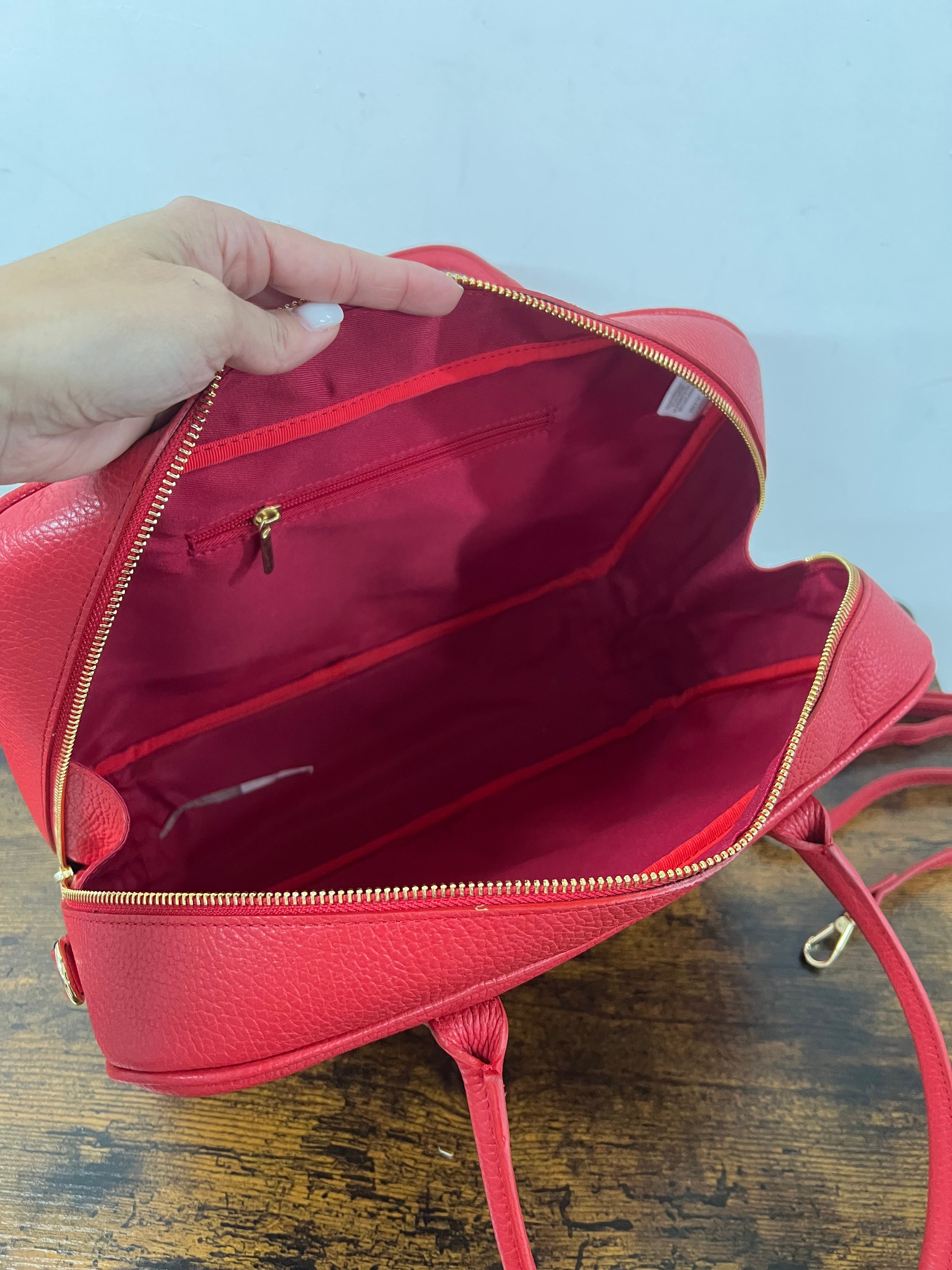 Red star briefcase