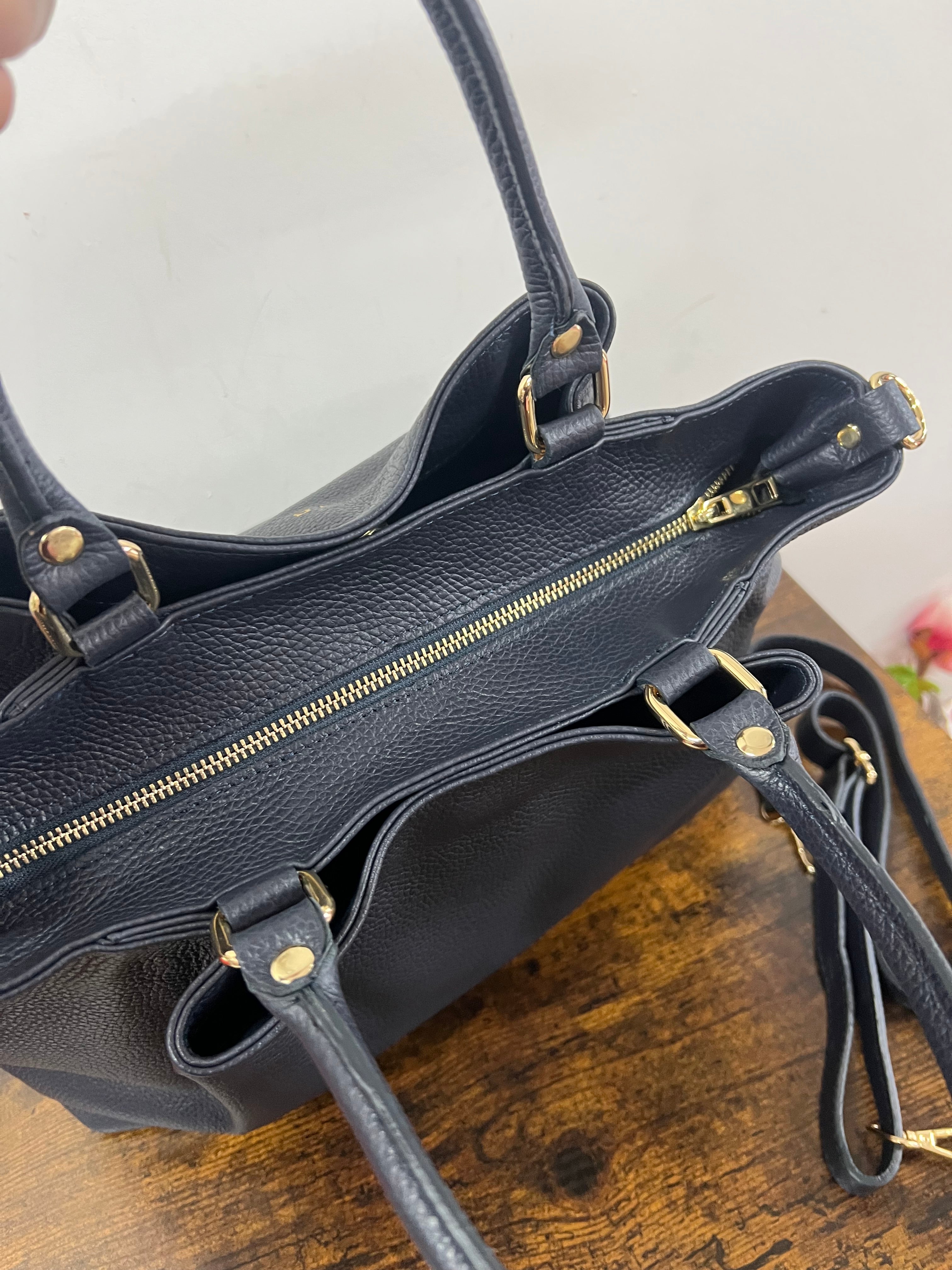 Tote Melanie blu navy