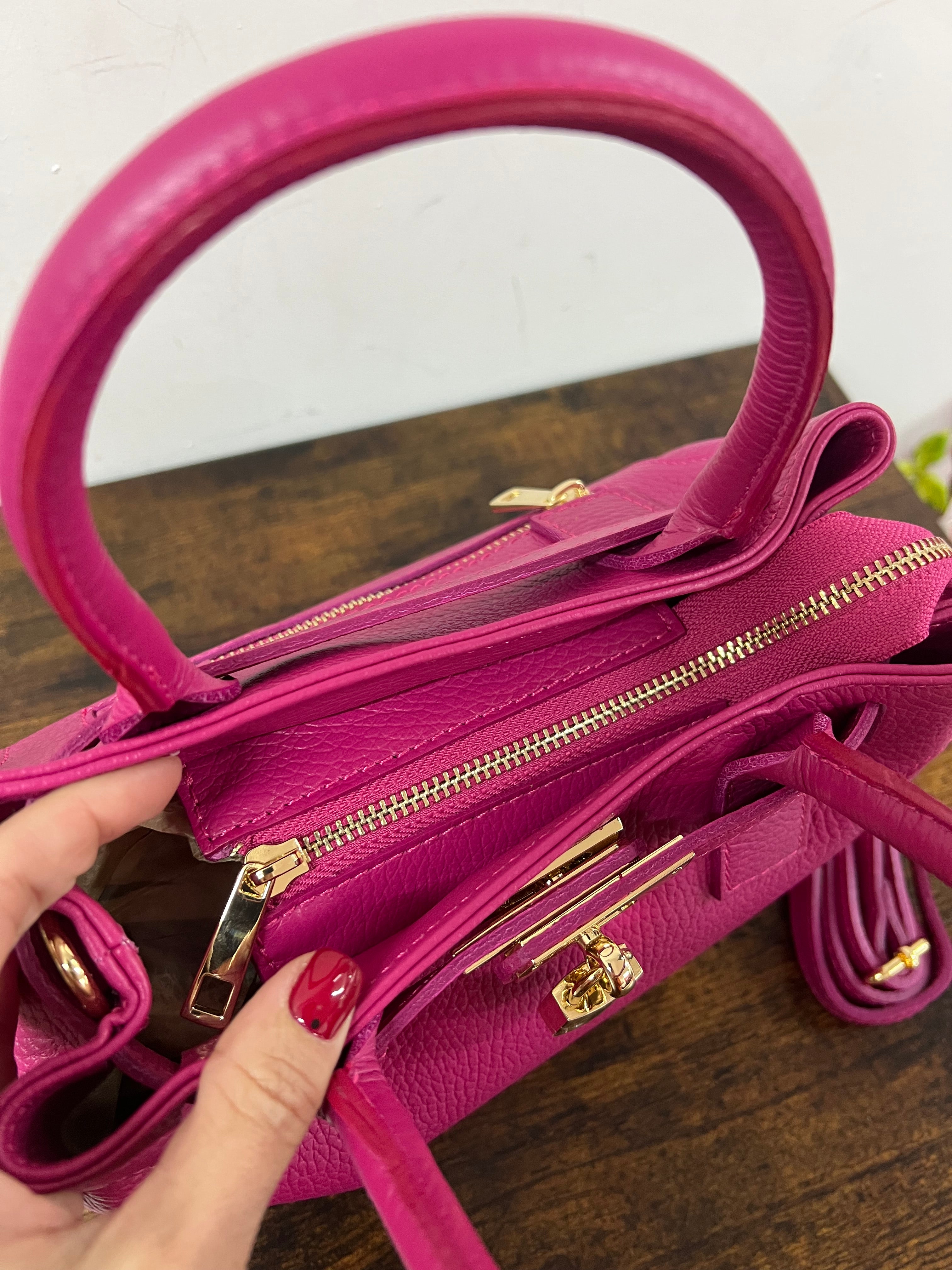 Shopper horse mini secret fucsia