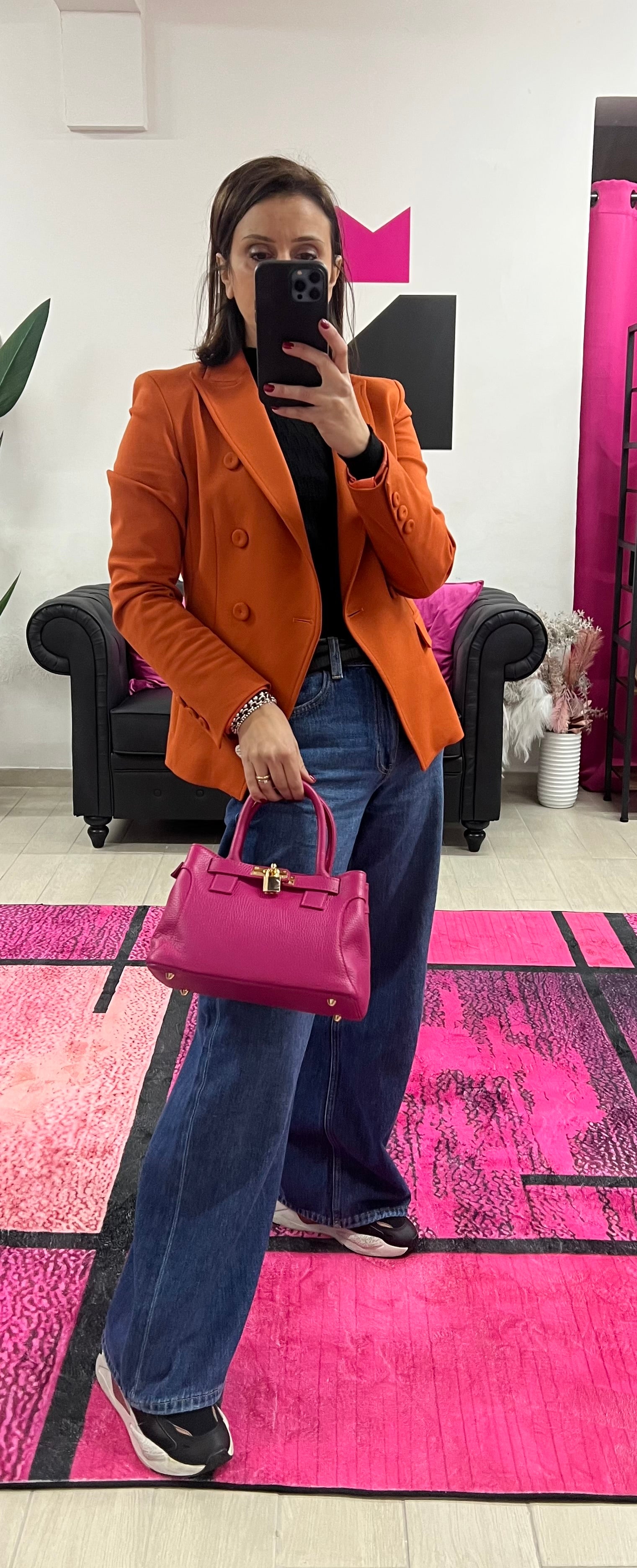 Shopper horse mini secret fucsia