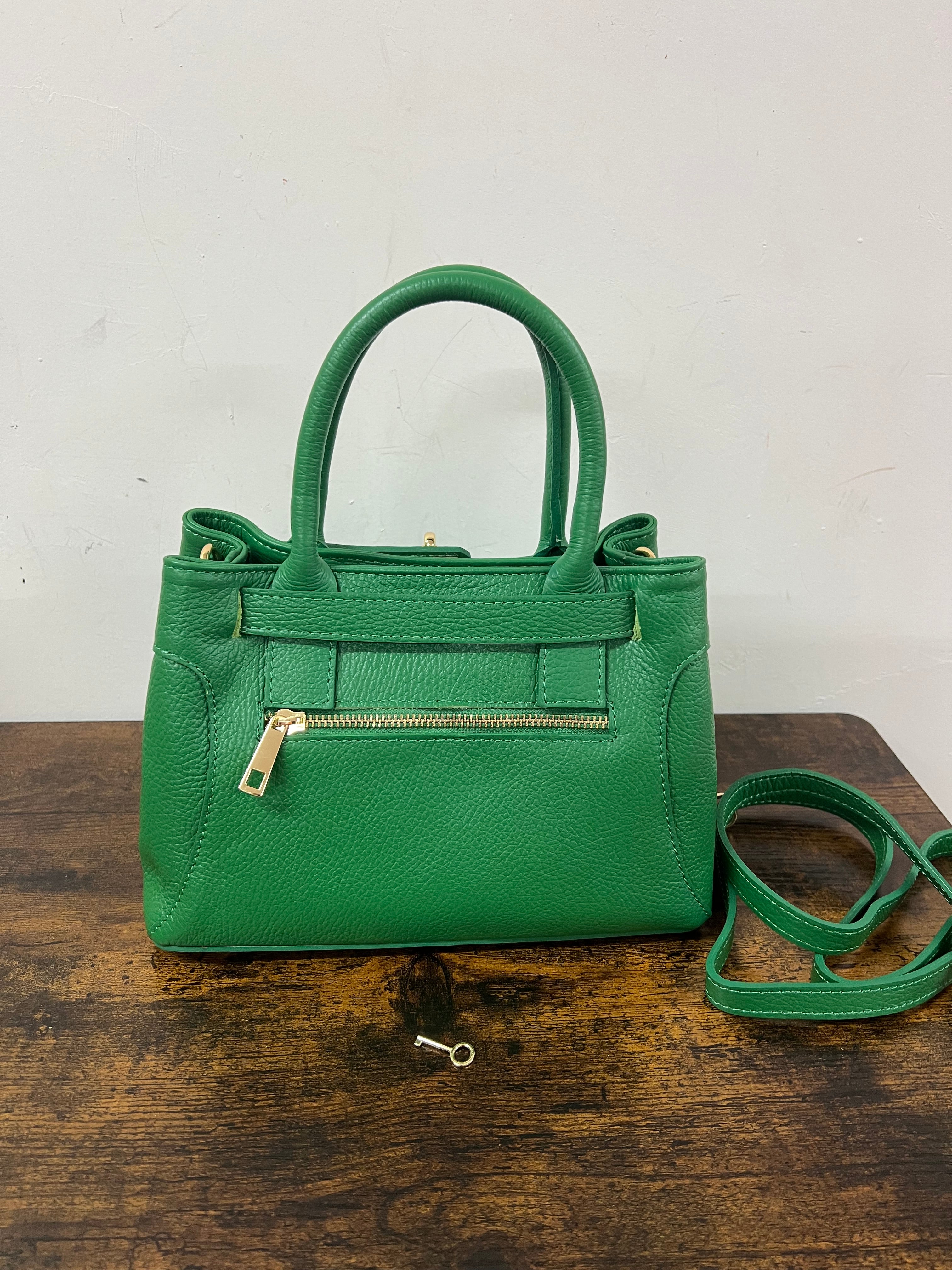 Shopper horse mini secret verde smeraldo
