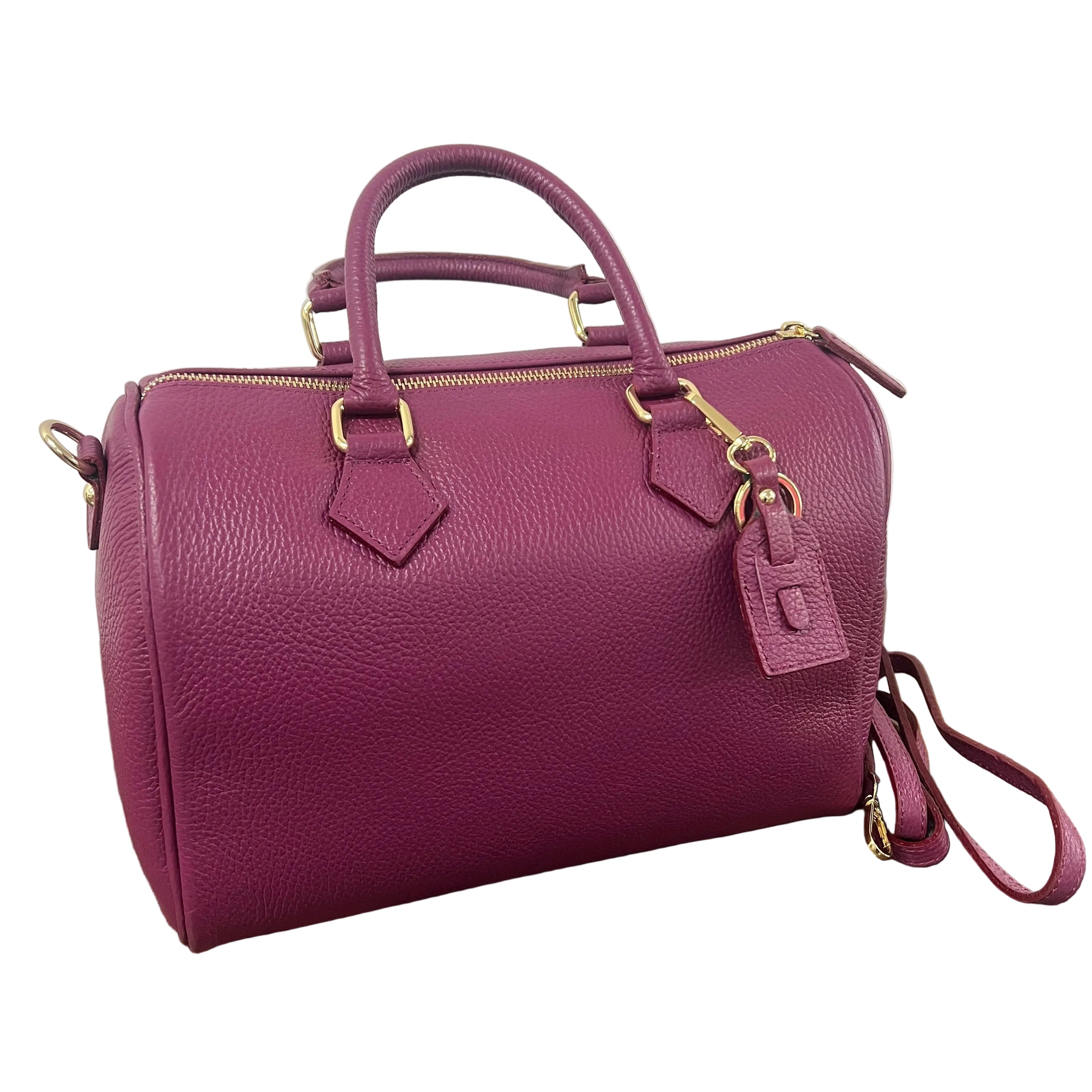 Bauletto maxi amaranto