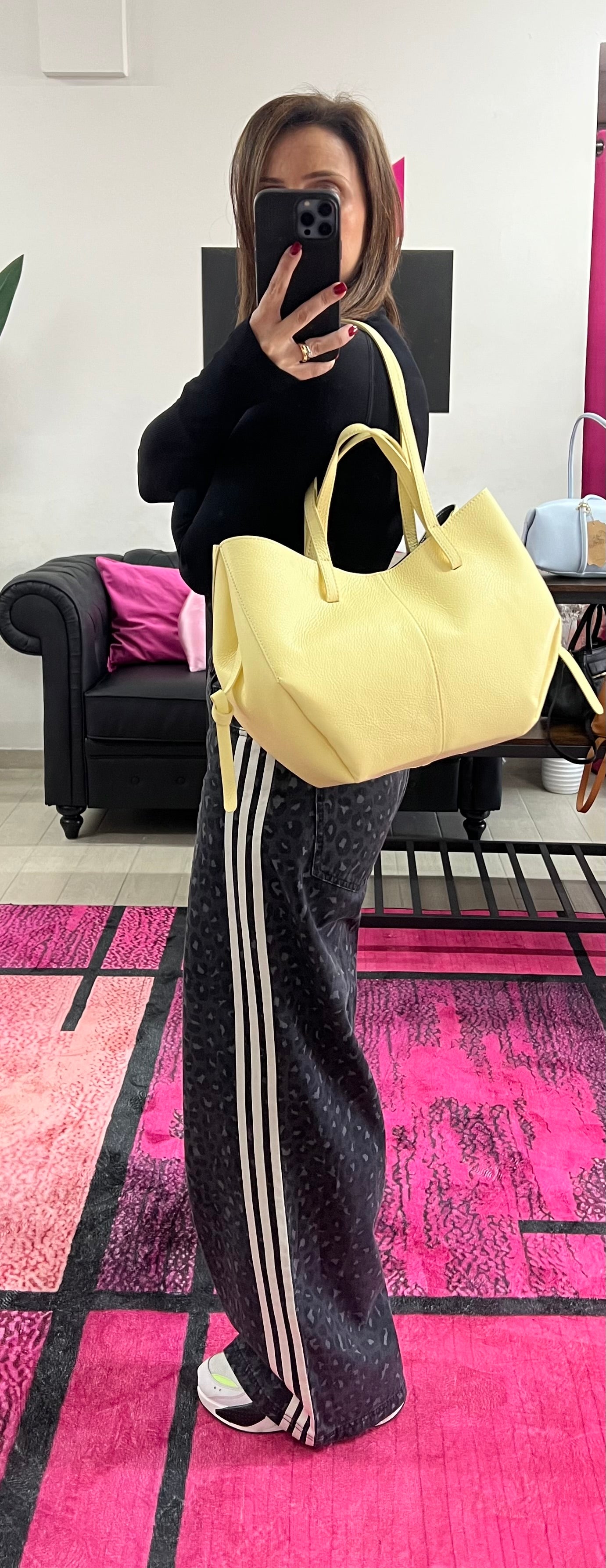 Shopper lili yellow