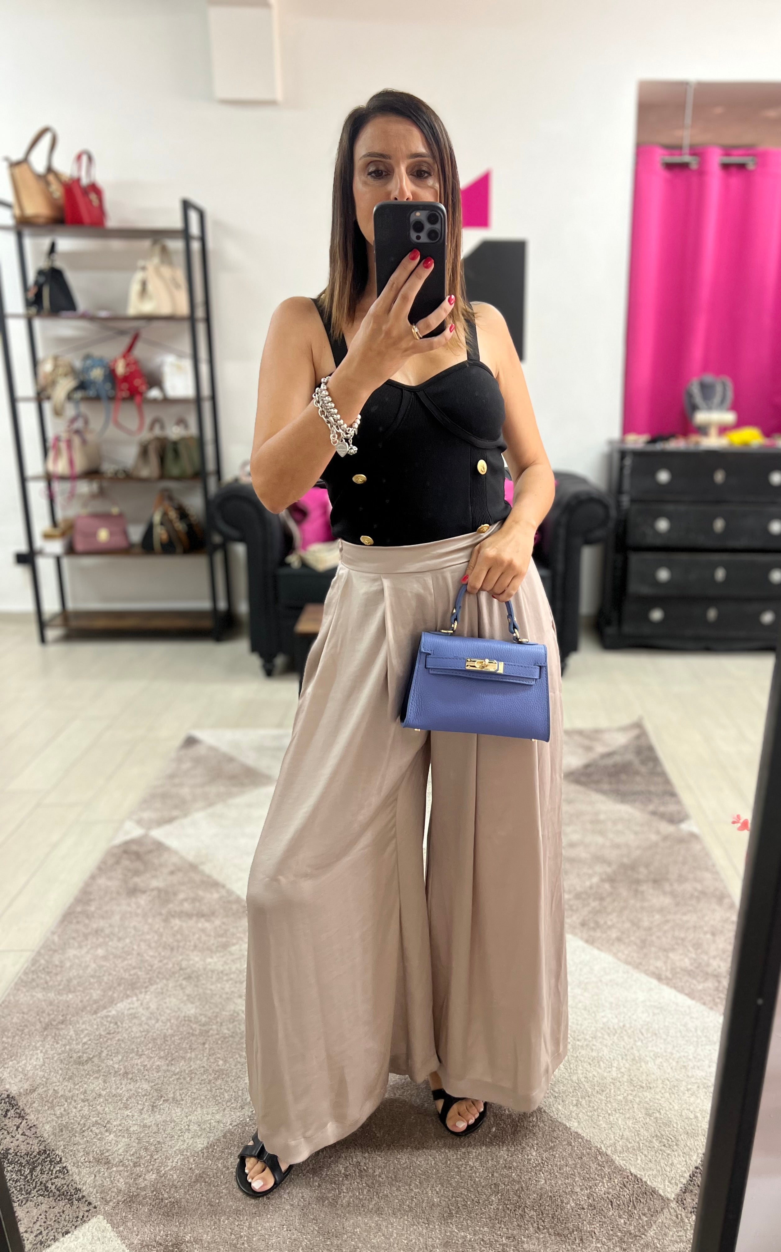 Kellie pocket indaco limited edition