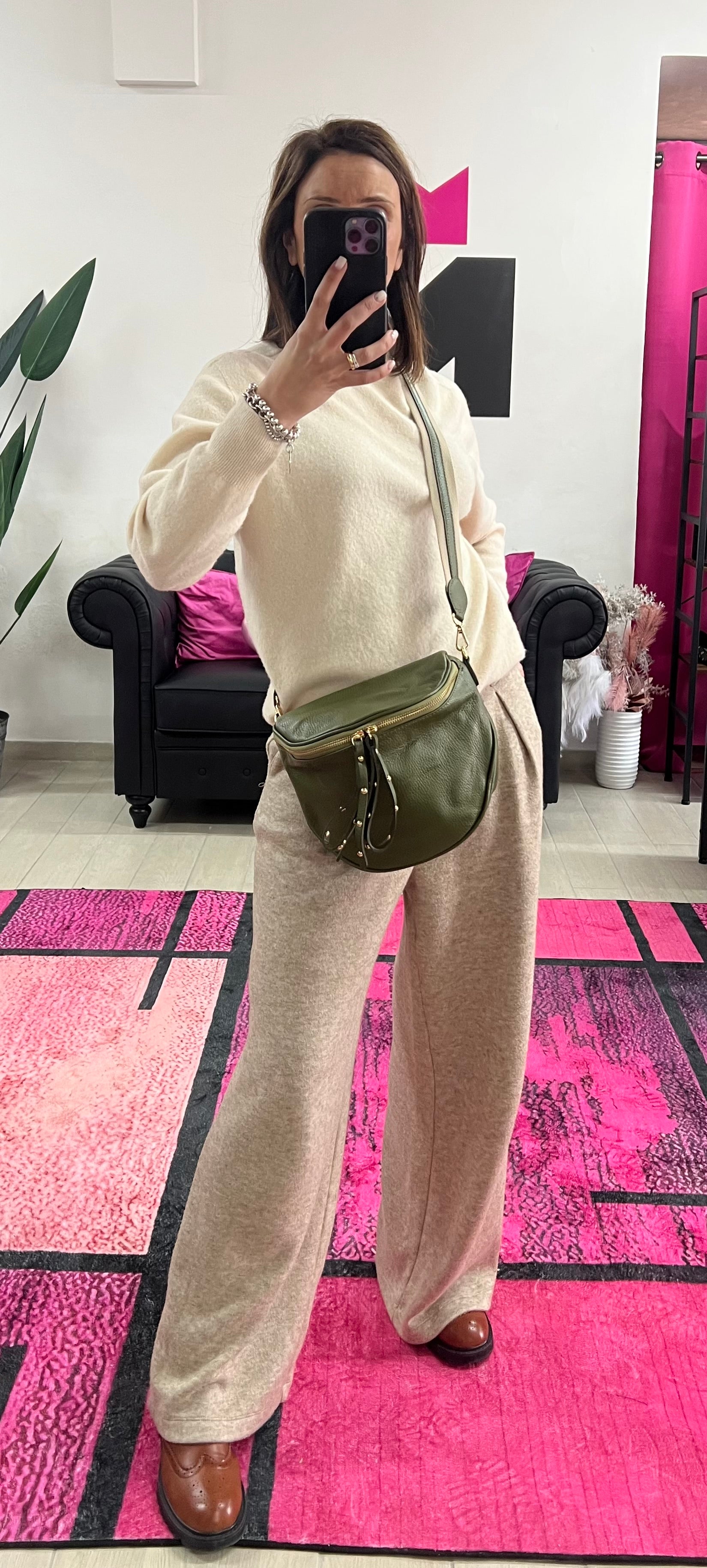 Marsupione verde militare