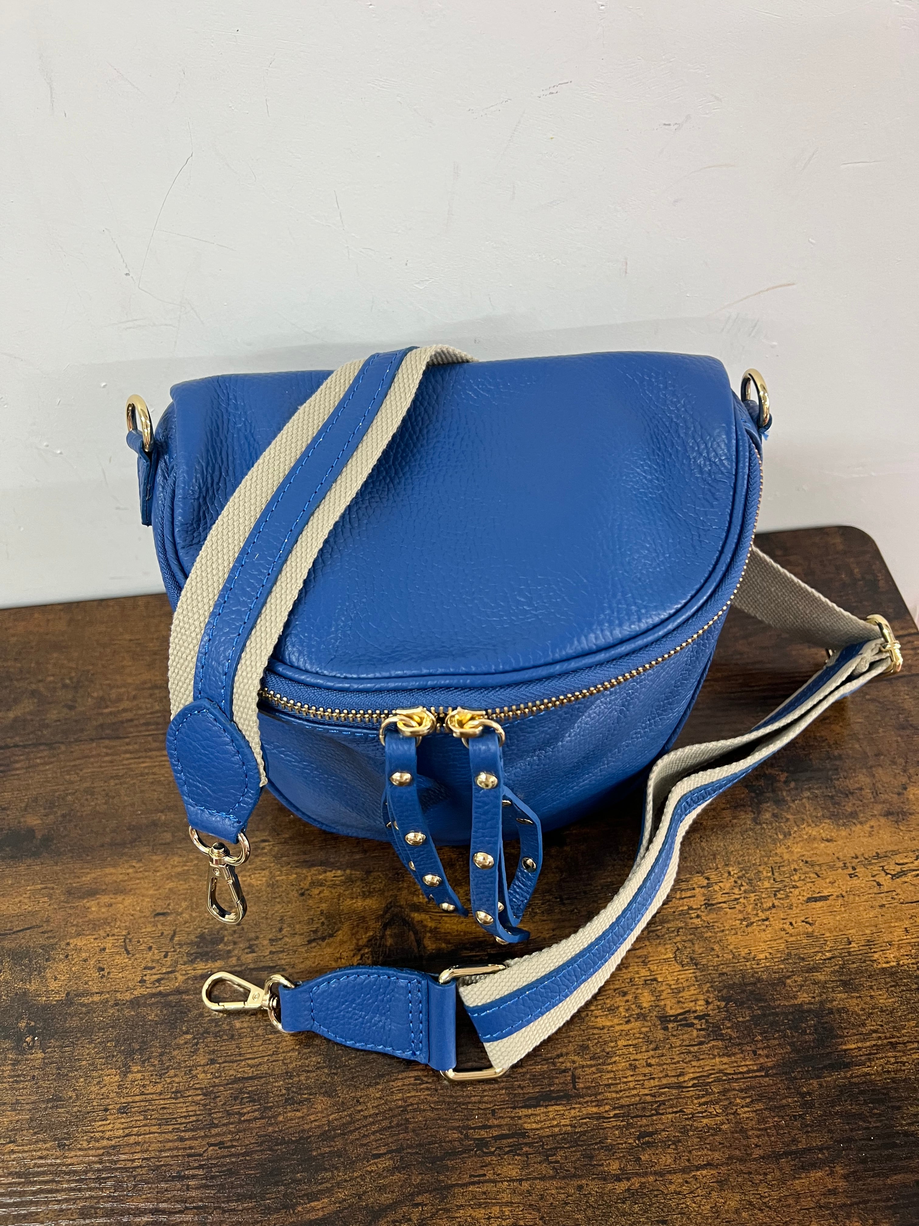 Marsupione blu elettrico
