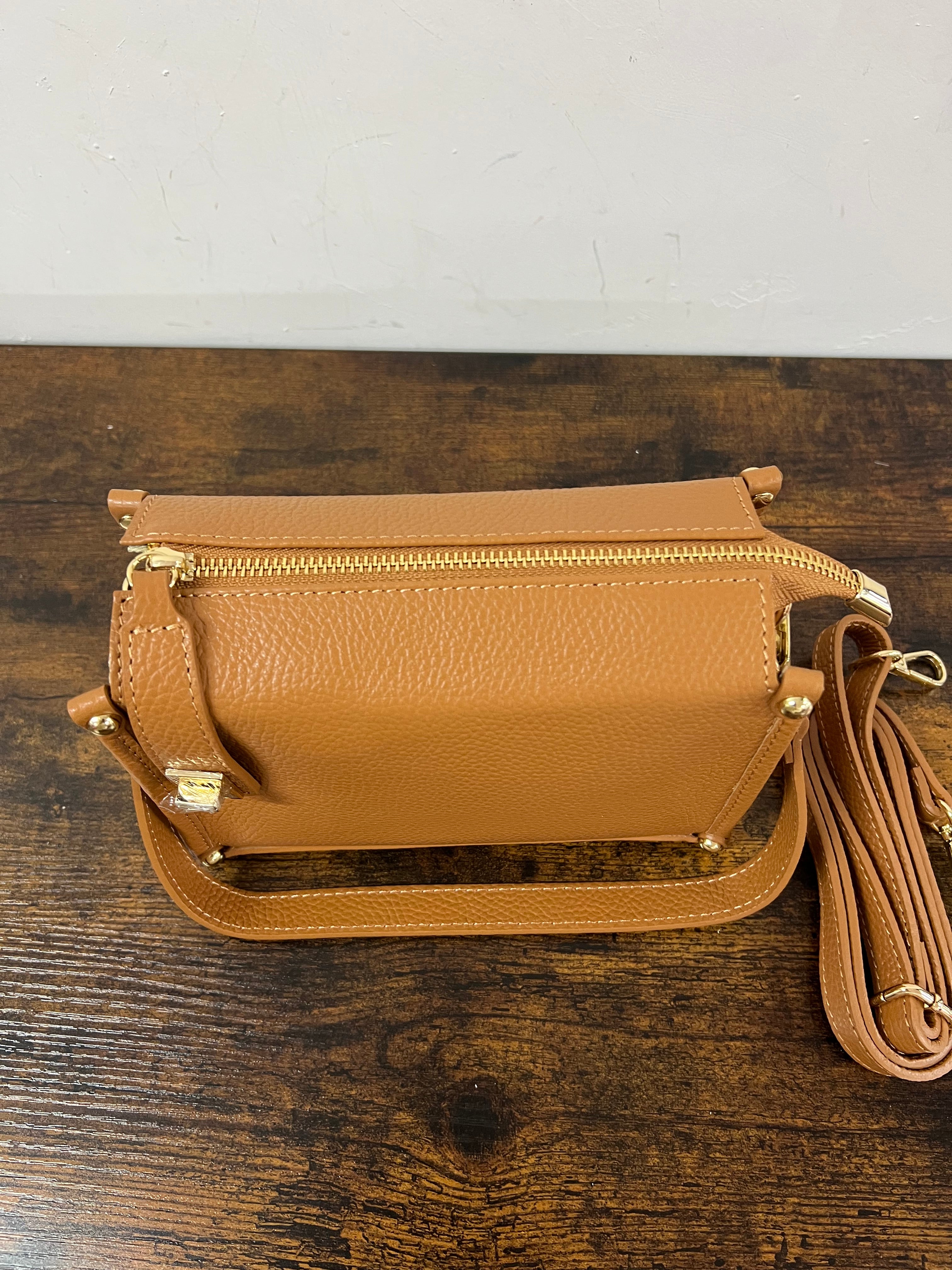 Twist mini cuoio chiaro