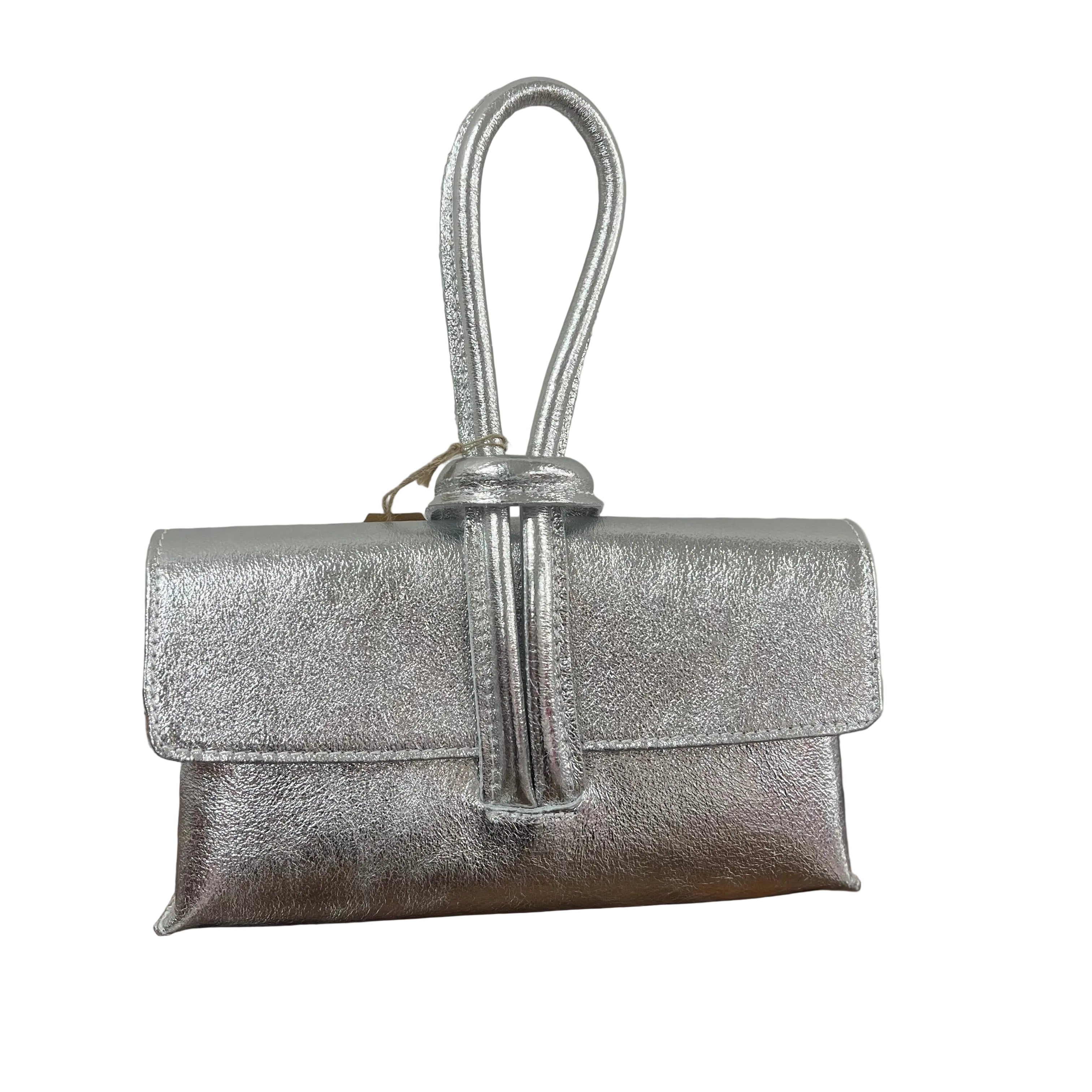 Pochette nodo argento