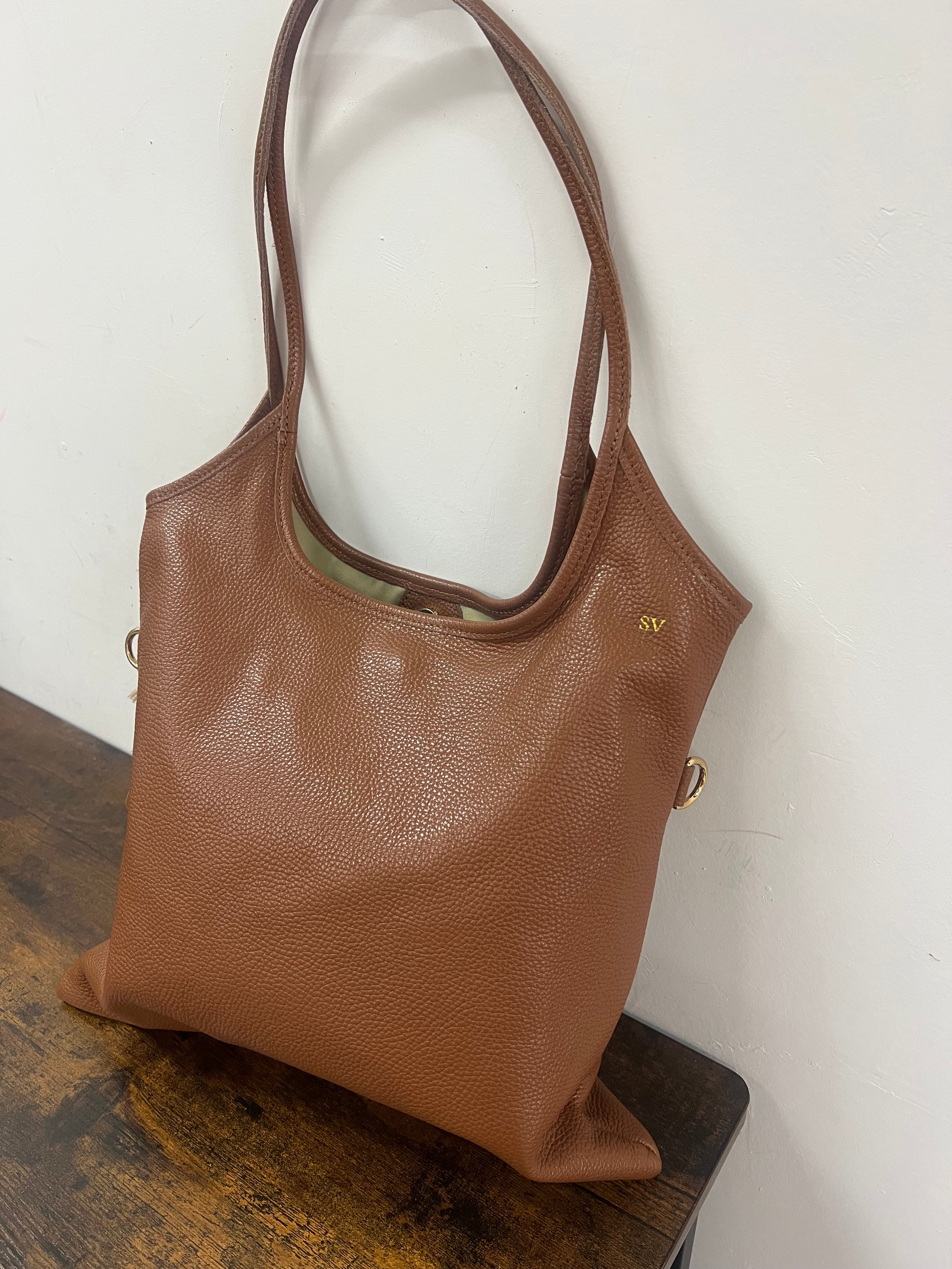 Shopper MIA cuoio scuro