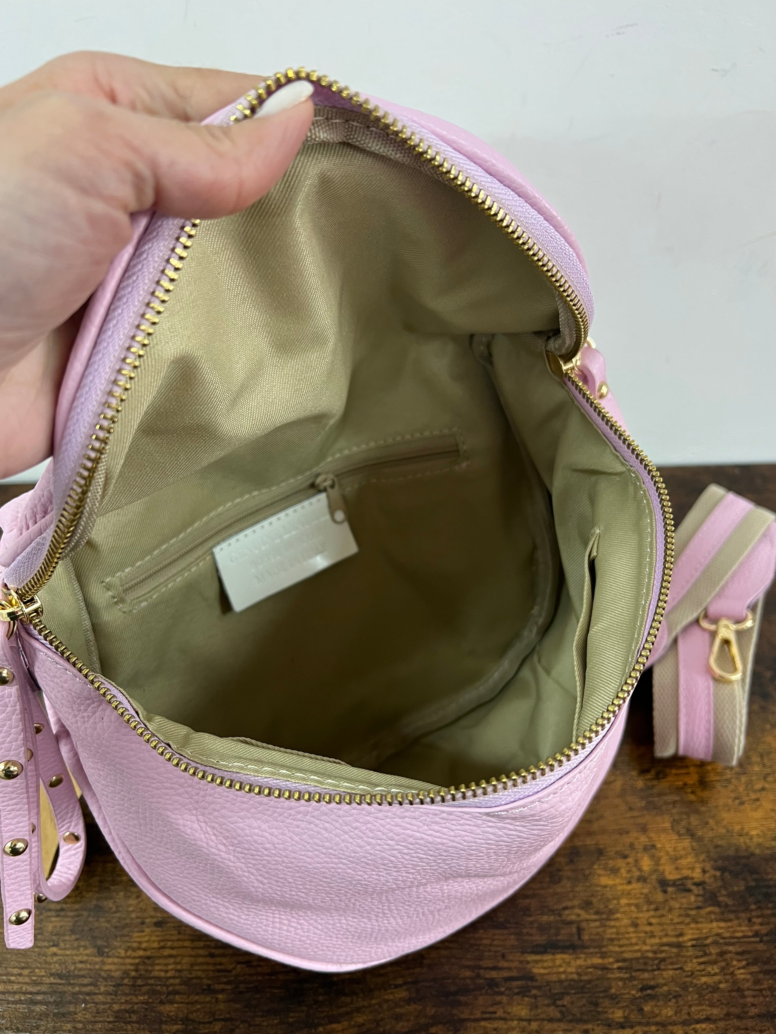 Marsupione rosa tenue