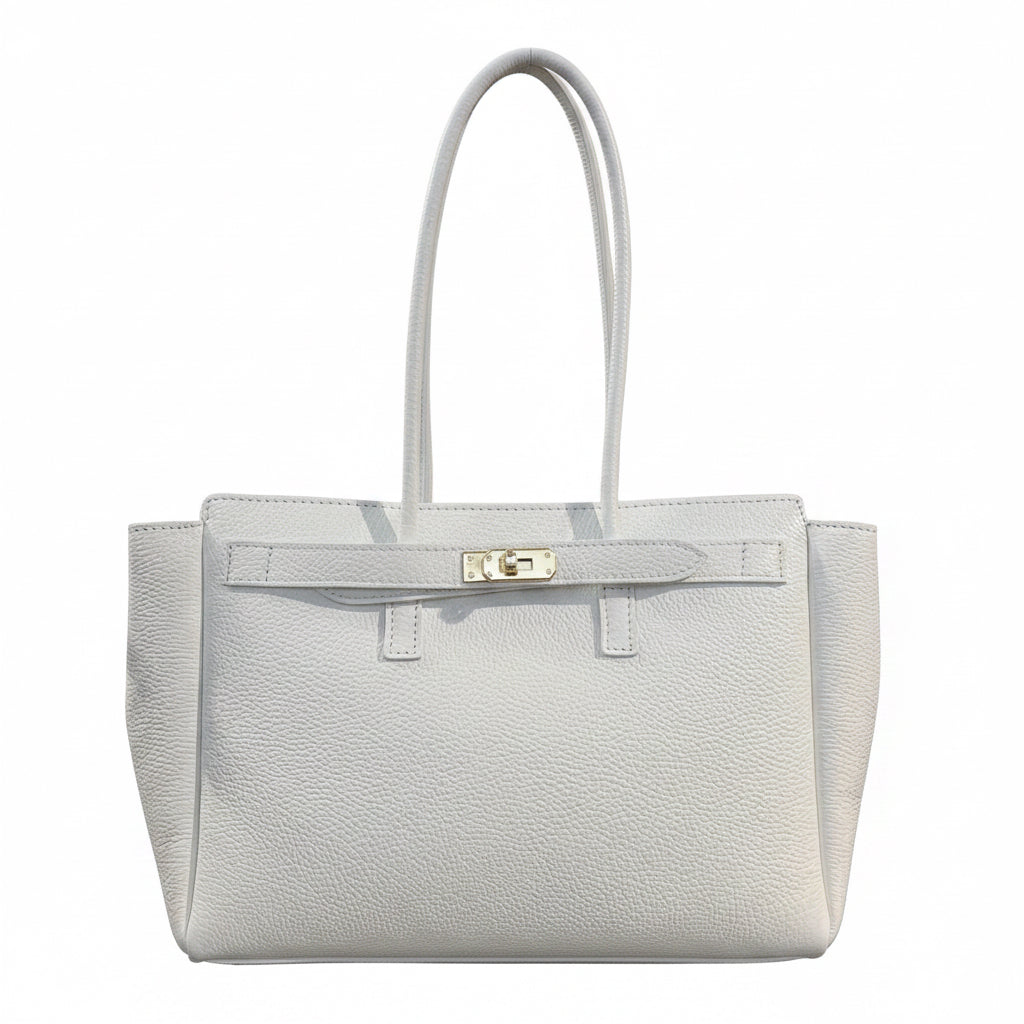 Shopper horse easy bianco