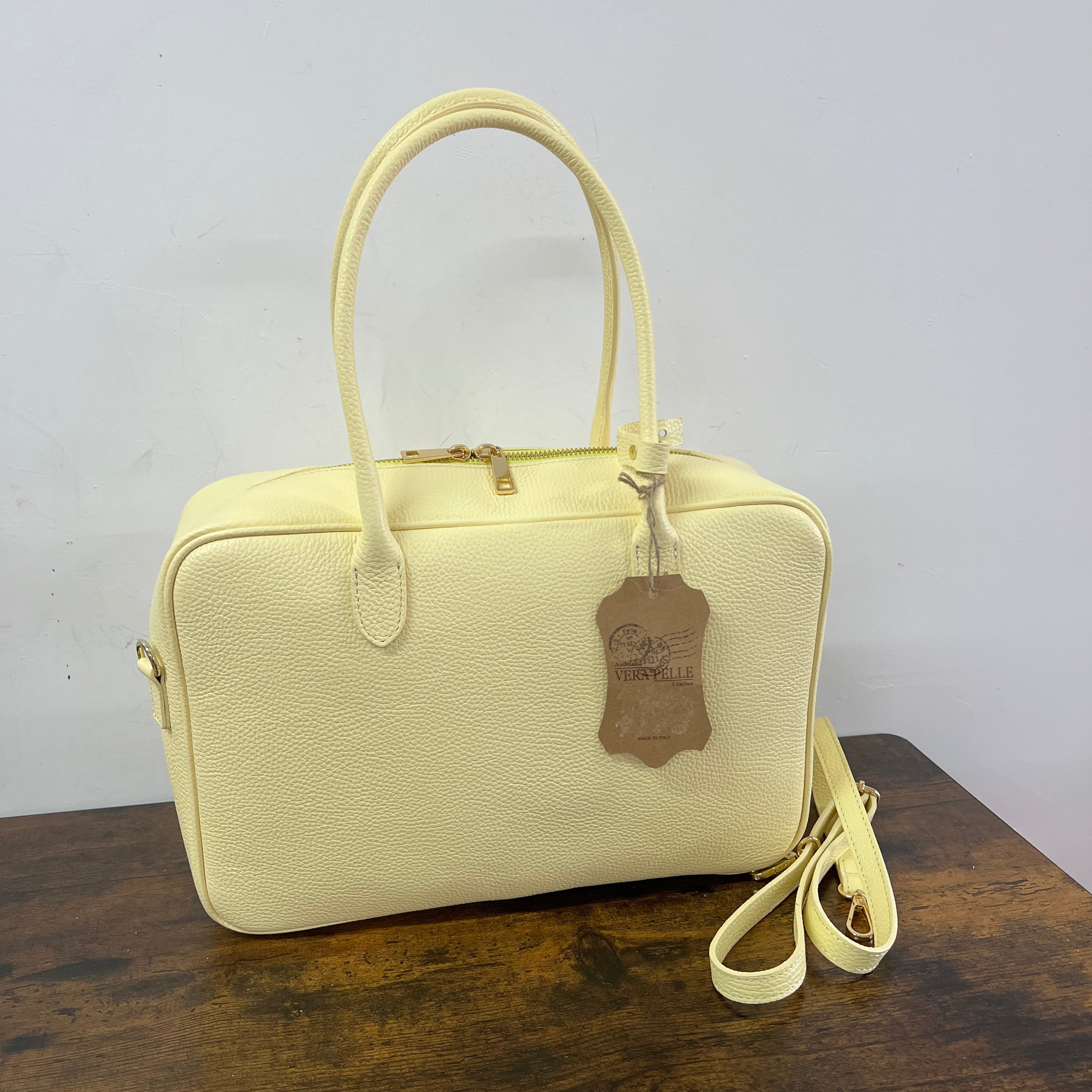 Star yellow briefcase