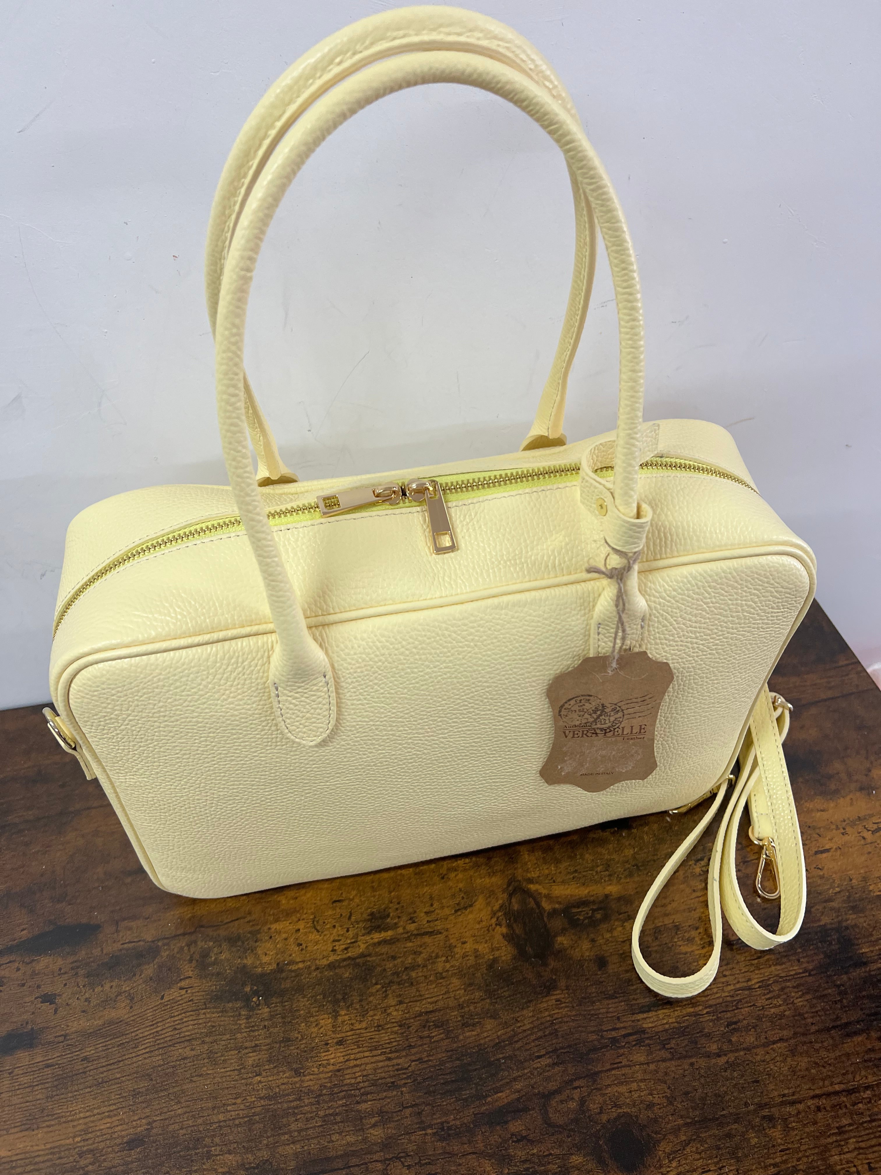 Star yellow briefcase