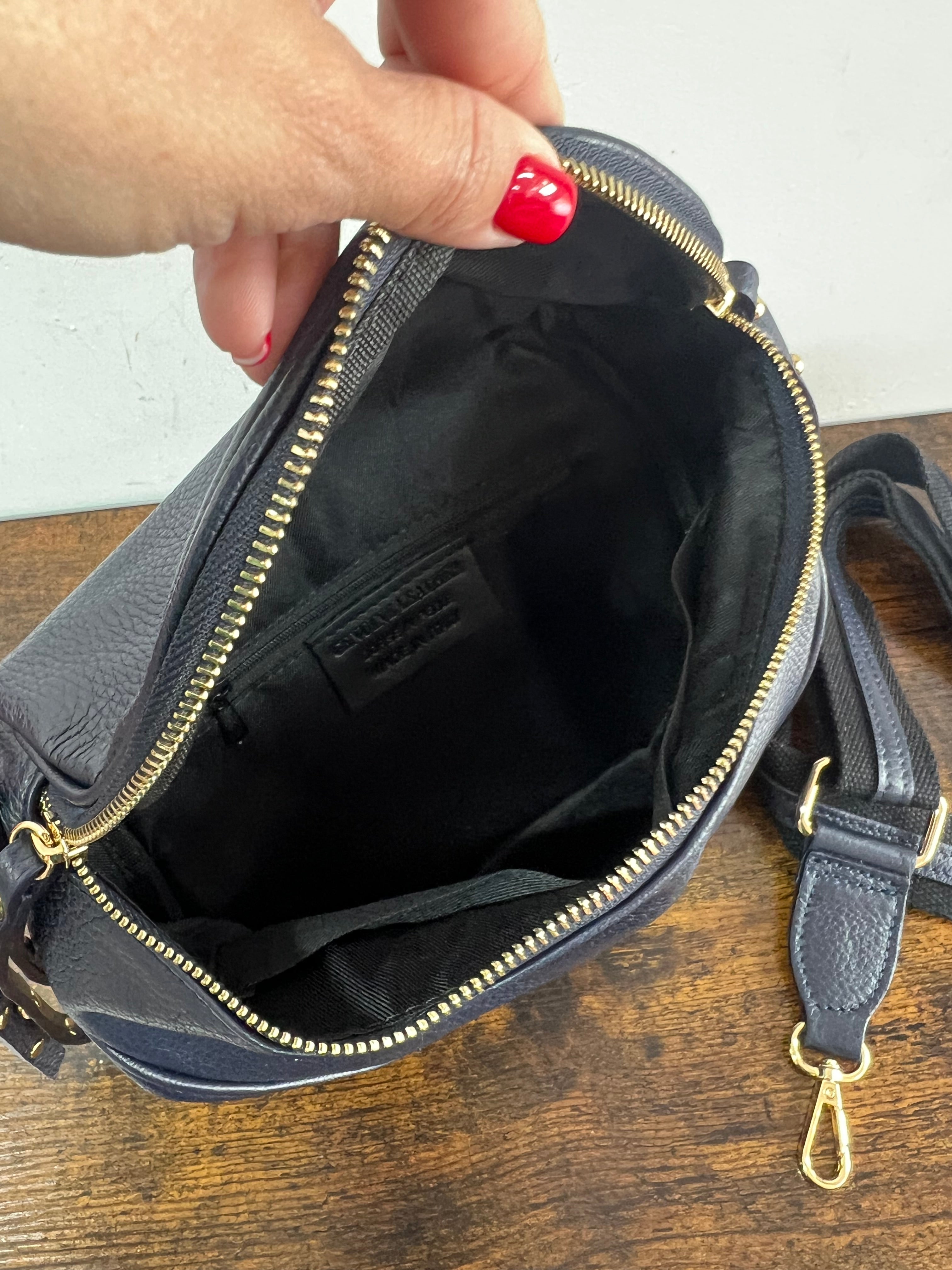 Marsupione blu navy