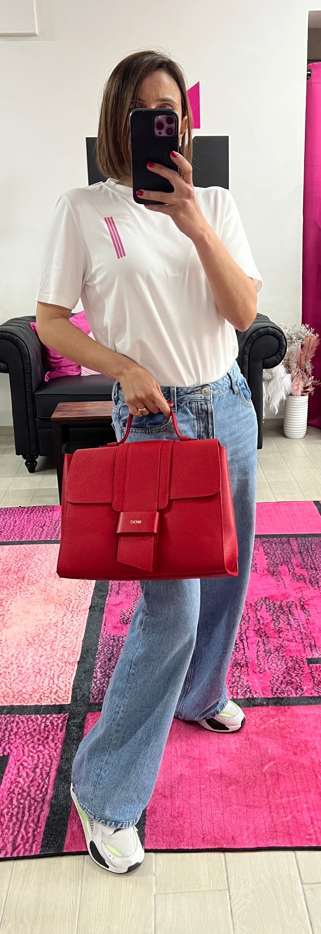 Emily maxi rosso