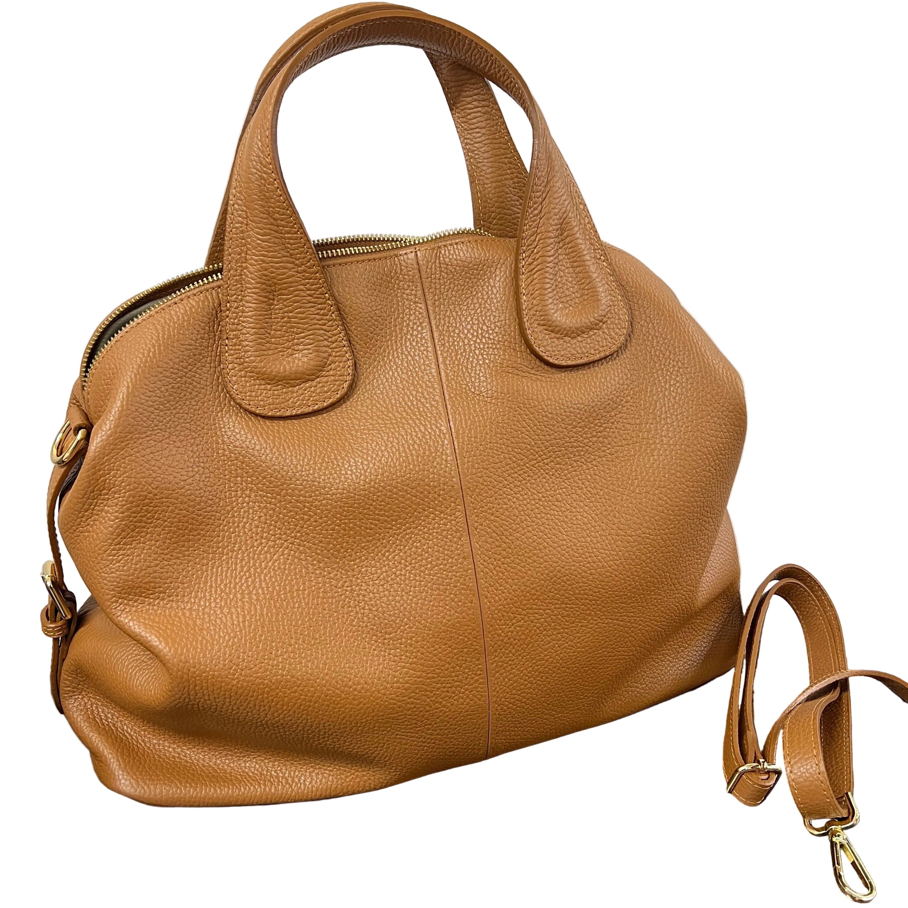 Tote bag Cassandra cuoio chiaro