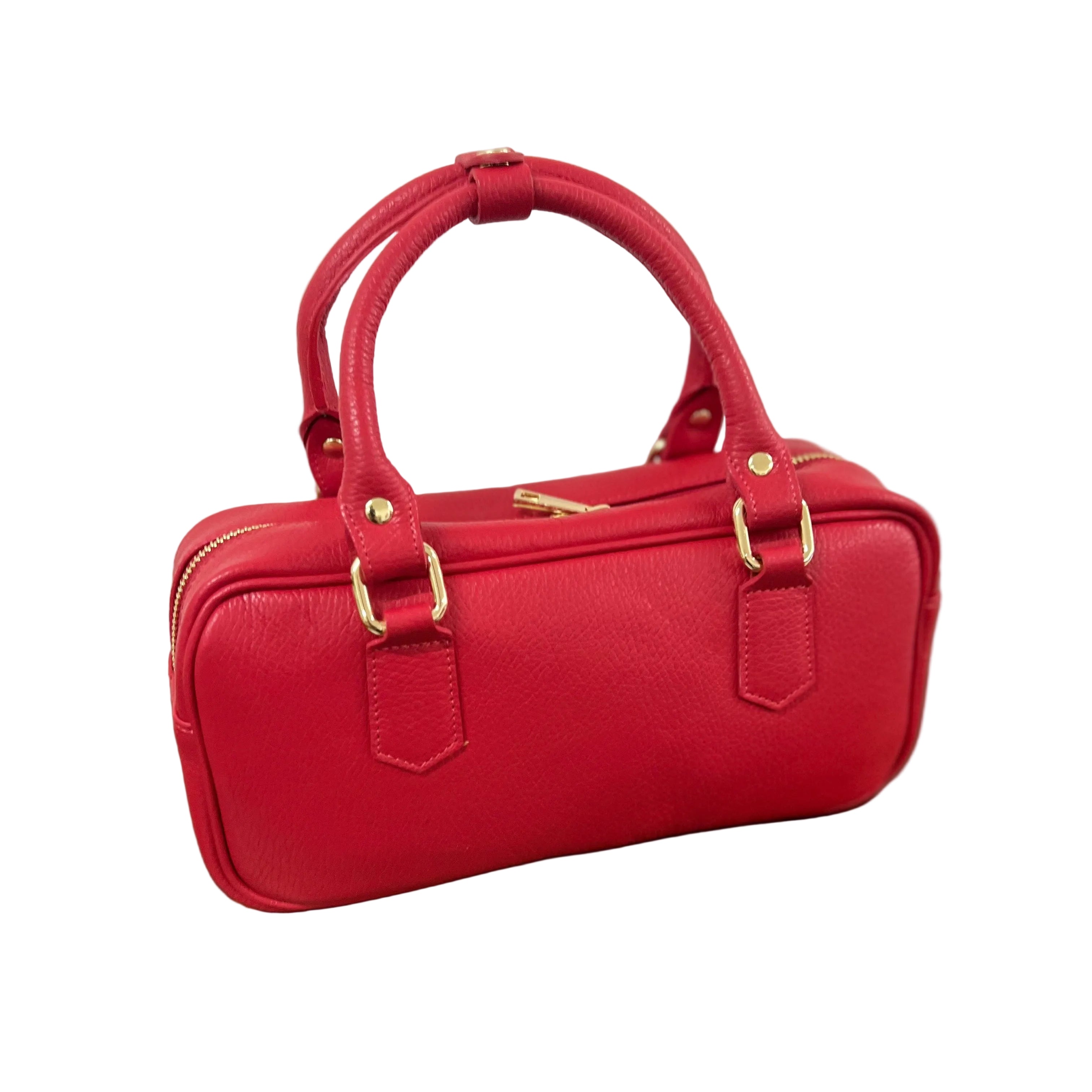 Bauletto rettangolare rosso