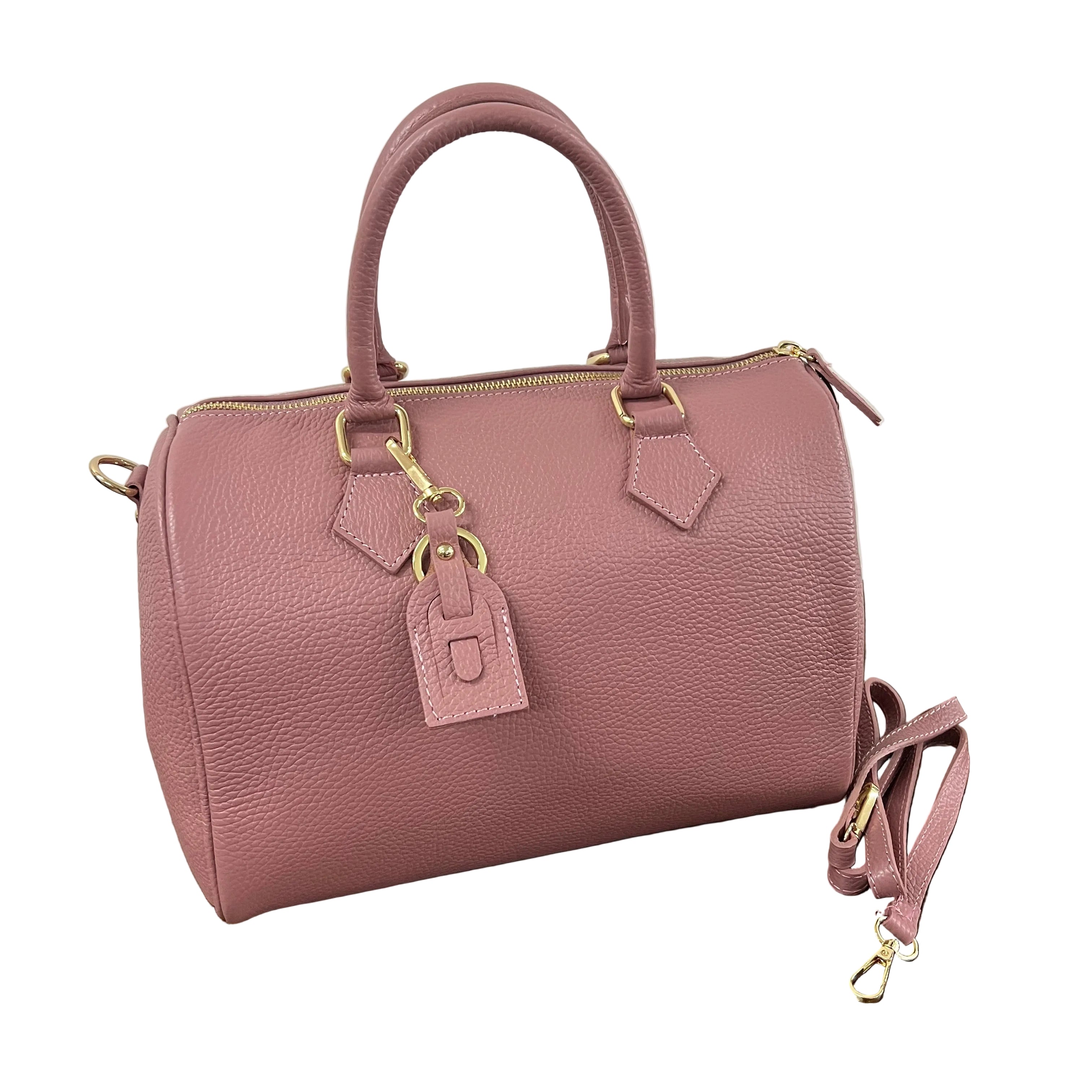 Bauletto maxi rosa antico